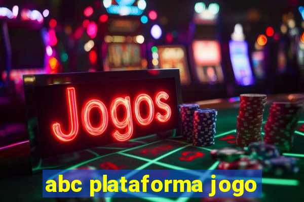 abc plataforma jogo